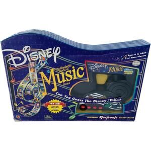 Disney The Wonderful World Of Music Game 2002 Mattel Electronic Melody Tested